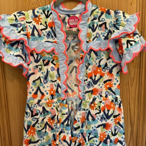 CELIA B- size xs- mediterraneo dress - Picture 4 of 5